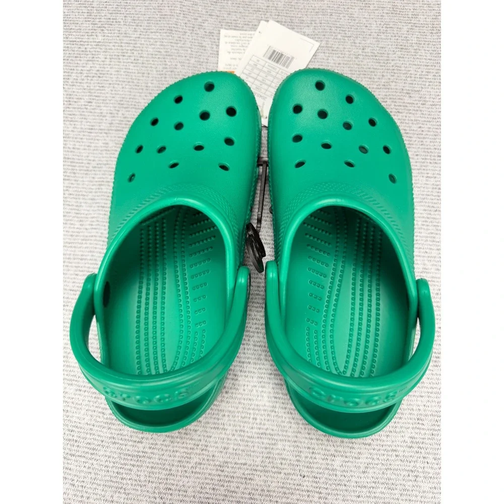 Crocs Classic Clog K Kids Green Slip On Water Shoes 204536-3TJ Size J4